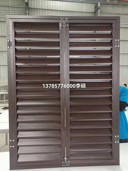 鋅鋼百葉窗車間