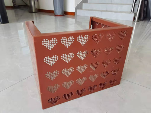 大廈鋁合金鏤空空調(diào)罩